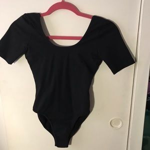 American Apparel Shirt Sleeve bodysuit size Large.